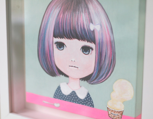 kaoruhasegawaartworks - 「Ice Cream Air」2014180 mm x 180 mm x...