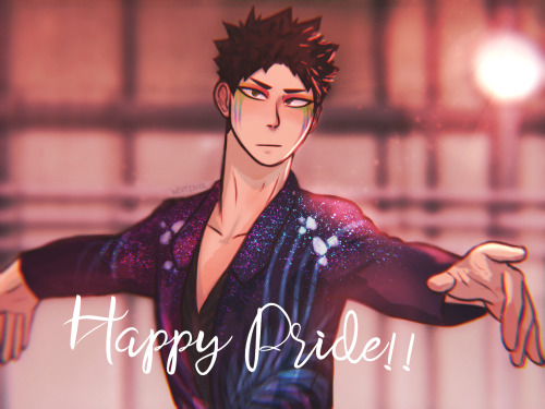 Happy Late Pride!! Forgot To Post This Here JdghlhsgNo Tooru For This One;; I'm Too Drained To Try And