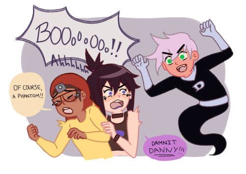 I’ve been playing a lot of Phasmophobia with friends and keep making Danny Phantom references so her