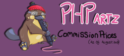 keena-kapu:  Art Commissions are now open! Prices listed in these images are minimum price, please contact me for a direct quote either here or through my e-mail which is TayLawrence@outlook.com Things I can draw: Fanart OC’s (Human and furry) Monster