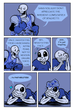 sansybones:  Sans makes the occasional bad