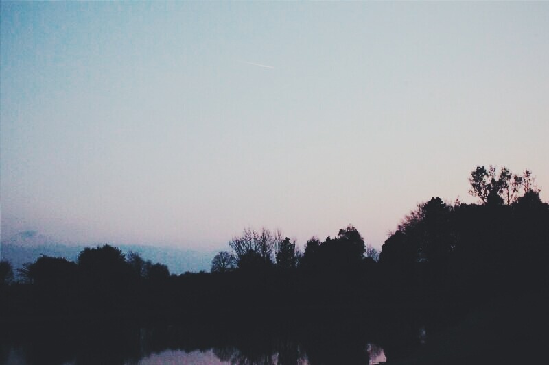 saeureregen:  Wenn das Abendlicht in genau dieser Farbe ist, dann ist ein Loch in