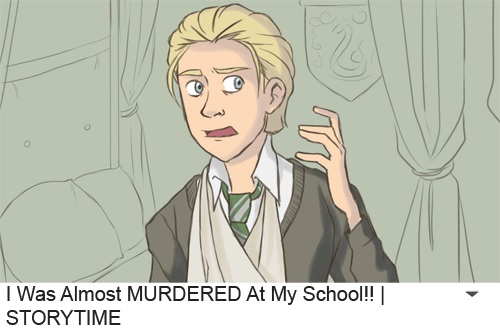 wingedcorgi: Madame Pomfrey: All done, Mister Malfoy, your arm should be fine now.Malfoy: