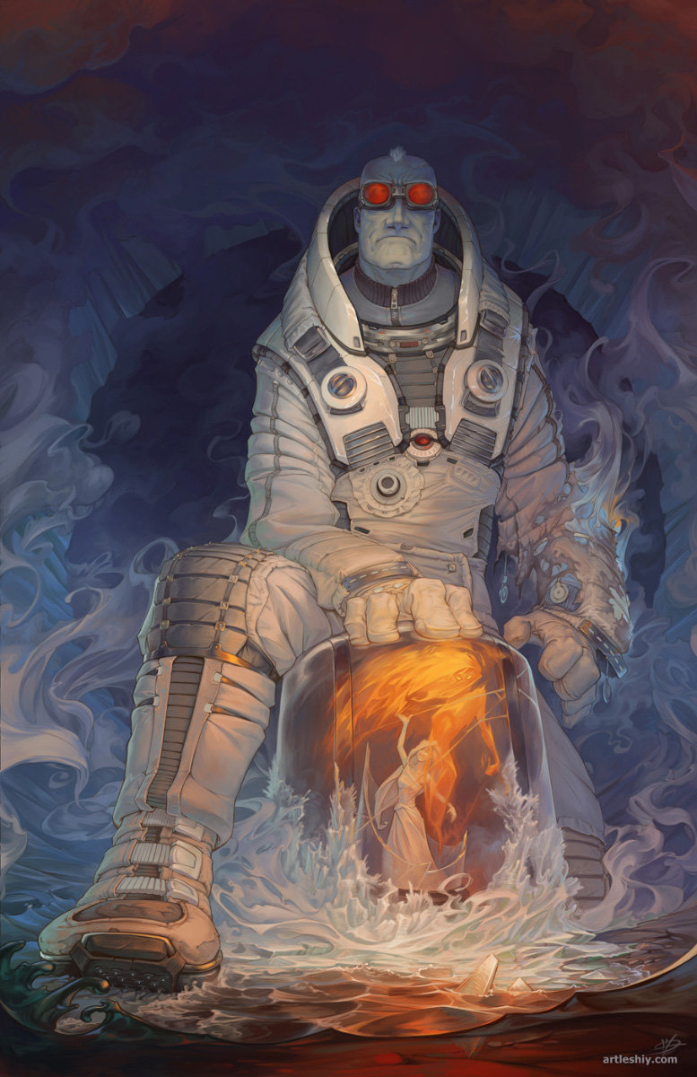 artissimo:  mr freeze by oleg shekhovtsovSparrow Volume 0: Ashley Wood Sketches and