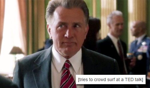 XXX not-all-the-prayers:  The West Wing + tumblr photo