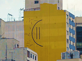 blowrryface:The biggest mural of a band ever painted in São Paulo, Brazil.