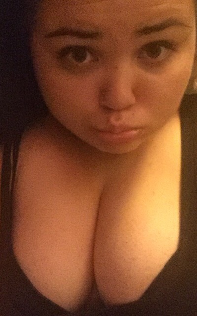 mykinkycornerofnaughtiness: My boobs look so huge! But at least I have a cute pouty face You&rsq