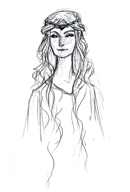 captainhawkeh:Some of the elves from memory while waiting again. Elrond, Galadriel, and Arwen.