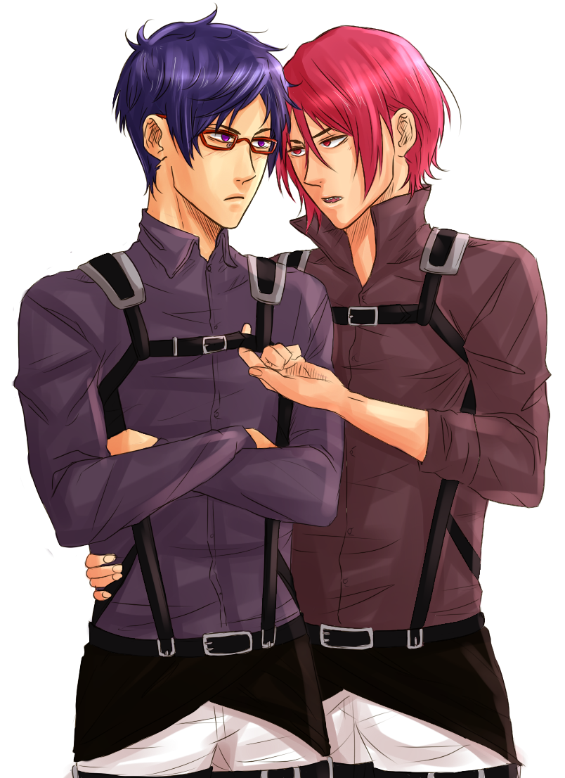 yuki119:  &ldquo;Tighten these straps up, butterfly boy.&rdquo; 