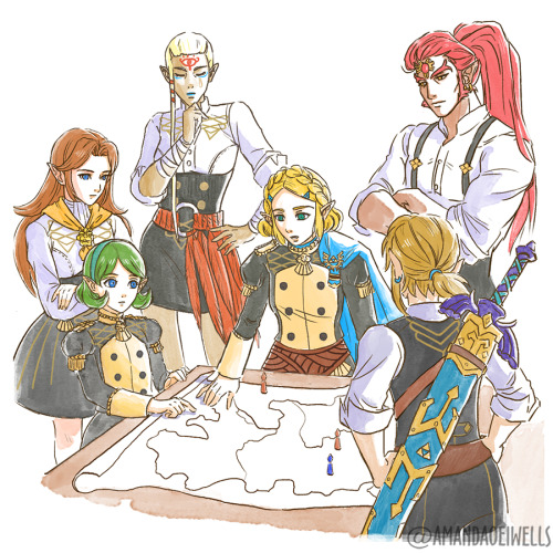 da-imaginarium:Do Zelda and Link join one of the three or four existing houses in Garreg Mach or are
