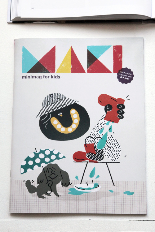 MAKI minimag was launched in May 2016! First issue is about rain. My story and activities are there 