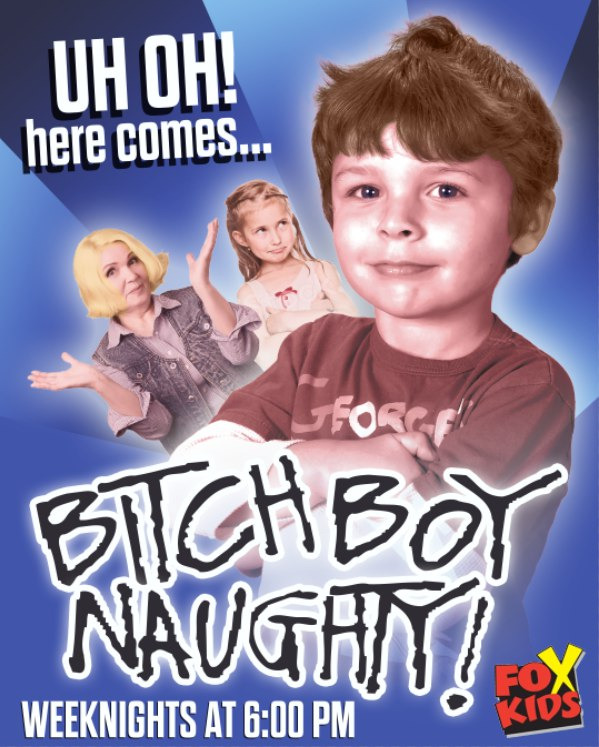 pewdiepieburglar:akhjagjfg11223-blog:ill never forget the dream i had about this show on nickelodeon that was kind of like malcom in the middle and even stevens and it was called Bitchboy Naughty and like every time they went to a commercial it would