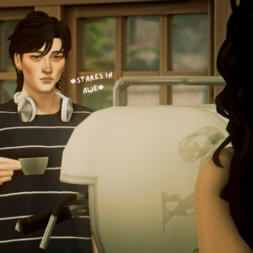 While Sora Was Having Lunch With Her Grandparents After Her Arrival Yesterday, Her Grandma Caught Her
