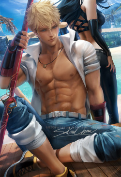 Sakimichan:   Can’t Wait For Vol 6 Of Rwby &Amp;Lt;3 Painted One Of My Fav Male