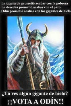 humorhistorico:  Ese estúpido y sensual dios Odin.