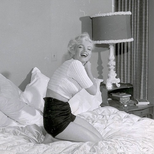 perfectlymarilynmonroe: Sleepovers with Marilyn Monroe. ♡➳ An ︎Inside look of Marilyn’s home (Part 3