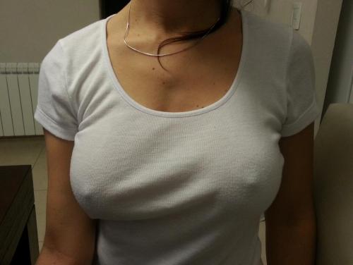 nipples through shirt