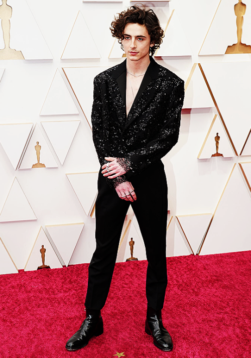 maguires:TIMOTHEE CHALAMET━ 94th Annual Academy Awards (March 27, 2022)