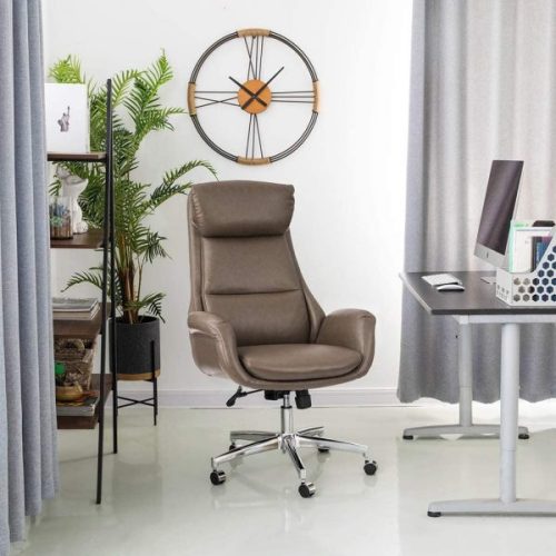 51 Faux And Genuine Leather Office Chairs