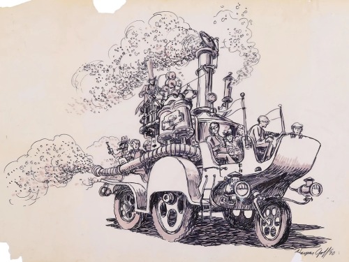 Harper Goff (1911-1993) Wonkamobile (1970)
