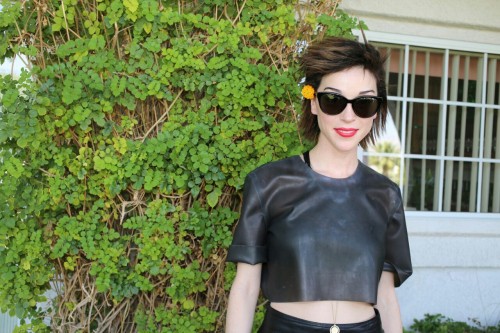 ifuckinglovestvincent:  St. Vincent @ KROQ Coachella House 12 April 2015