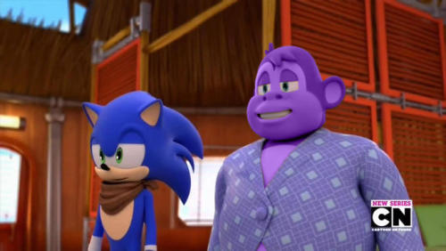 hellscafe: sheenathehyena: who the fuck put bonzi buddy in a sonic cartoon WHOS BEEN ANIMATING DICKS