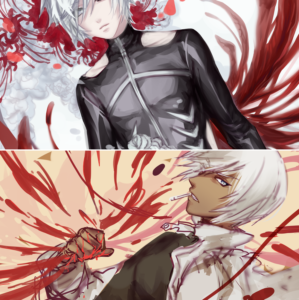 avodkabottle:  Some AX print wips to maintain blog with my own draws! Haven’t gotten
