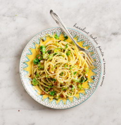 prettypasta:  Hazelnut Tahini Pasta