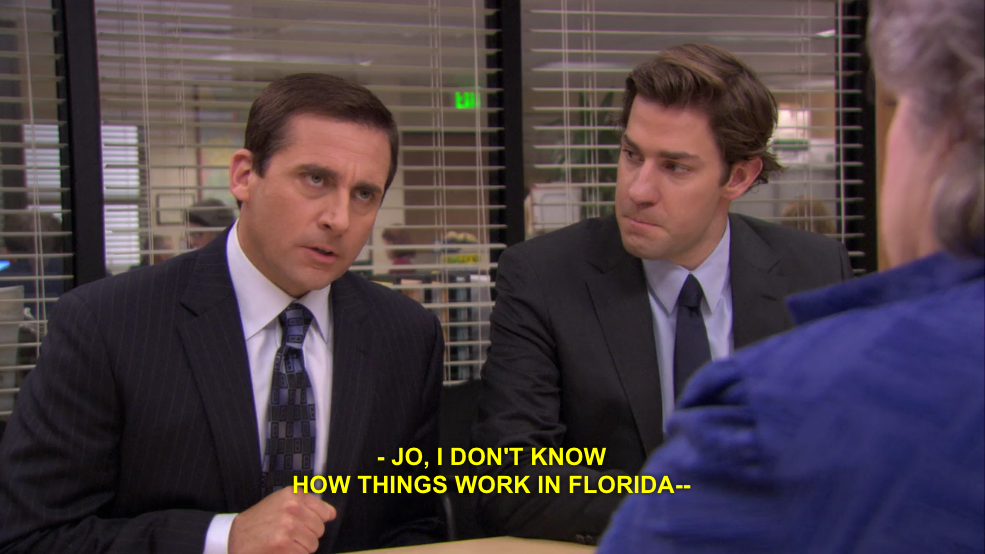 bubbleywubbley:  Accurate description of Florida.