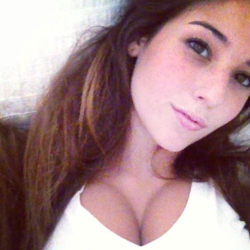 XXX bigboobed-amateurhour:  Angie Varona dumping photo