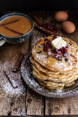 delta-breezes:  Rum and Cranberry Pancakes