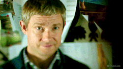 notmydate:  There is nothing cuter than drunk John Watson. 