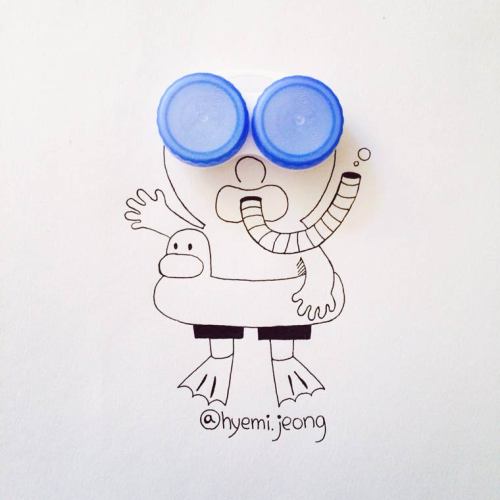 CREATIVE - The adorable creations of Hyemi Jeong. The adorable creations of Canadian illustrator Hye