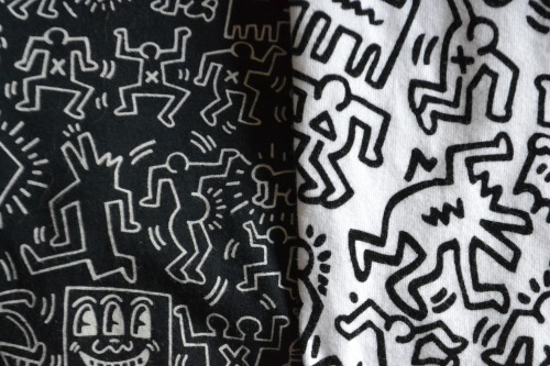thatdankskaterprincess:  spiritprincess:  Contrast of Keith Haring shirts   I WANT THEM ALL THOU
