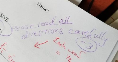I screwed up making the quiz key so my Latin TA dragged me hard.I’m just&hellip; so proud 