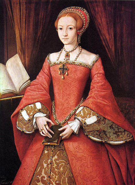 againbeholdthestars:Elizabeth I, age 14.