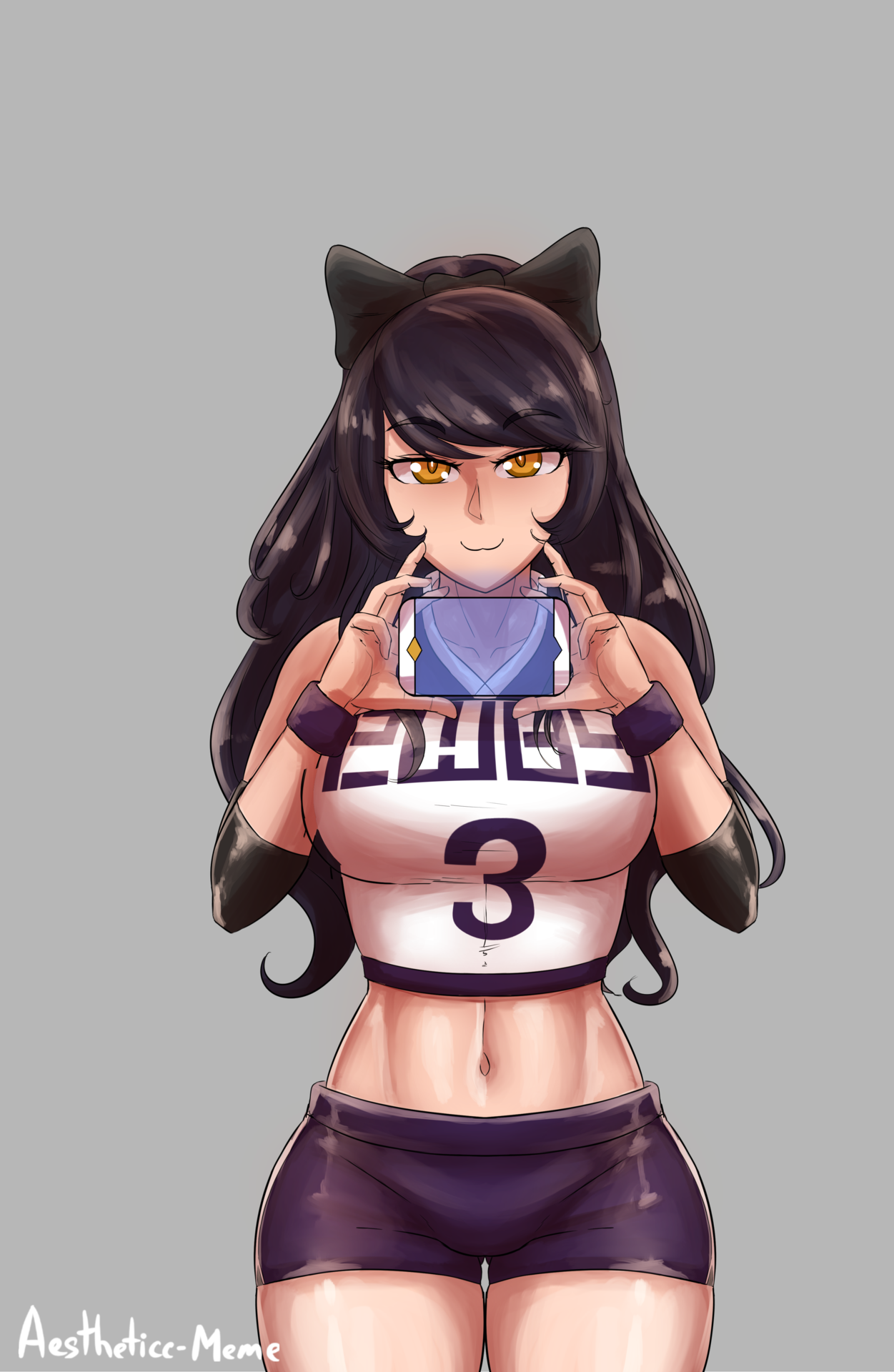 aestheticc-meme:  Team RWBY gym clothes. Forgot to post these today so sorry for