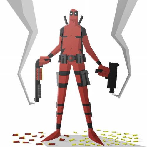 thematthewvincent:Took a break from promoting Ninja Babies to do a fun deadpool piece. Did this on m