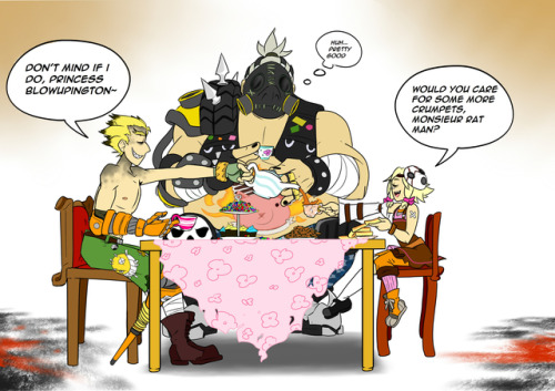 bluetortoist:I have still yet to see Tiny Tina and Junkrat having a tea party together, let alone in