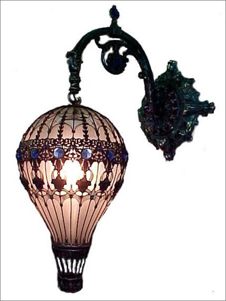 steampunktendencies:  Baroque Hot Air Baloon Light Bulbs Facebook |  Google + | Twitter