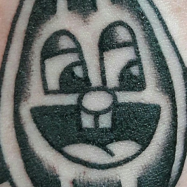 detail #tattoo#tattoos#tatuaje#tatuajes#traditional#face#cartoon