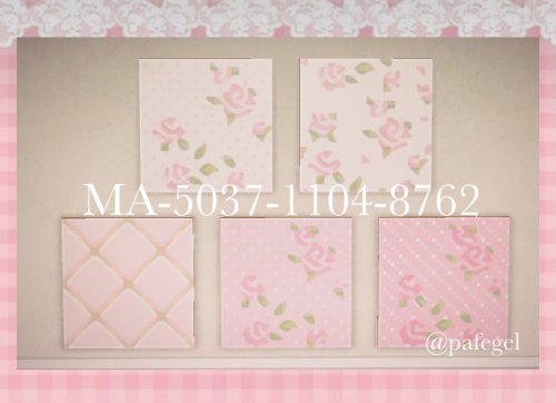 patterns ✿ by pafegel on twt #acnh#acnh design #acnh custom design #acnh pattern#animal crossing #type: custom design #pattern#floral pattern#misc pattern#pink#cute#floral#romantic#pastel