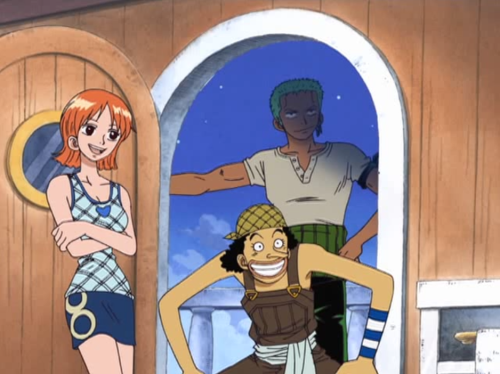 The Thing About One Piece Is It's Got Real Good Group Interaction Shots