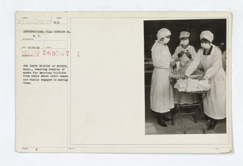 Images of the 1918 Spanish Flu from The National Archives.https://www.archives.gov