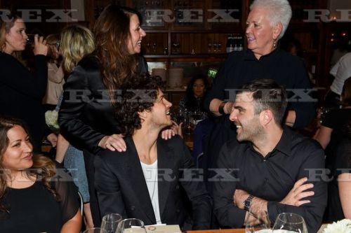 Zachary Quinto and Miles McMillan at the Power, Influence and Gender&rsquo; Dinner, New Yor