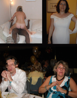 desmondbullbbc:  bridesandwives:  Wendy, bride, mother, slut Thanks for the submission.   that’s not her hubby she’s fucking on the sofa