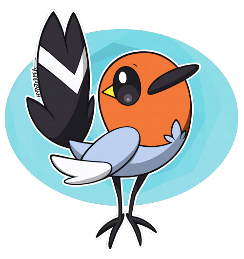 December Pokémon Challenge 2021, 15/31: Fletchling birb(wanna suggest a pokémon for me to draw? chec