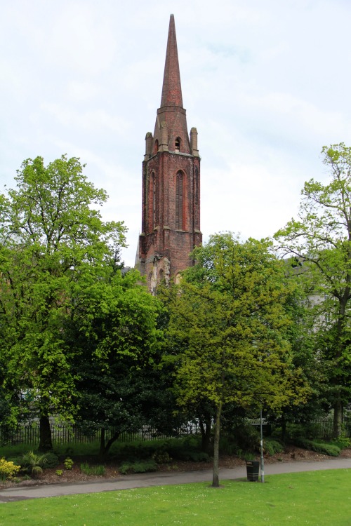 A quick pass at the Union Terrace Gardens. Another view of The Triple Kirks Ruins.
