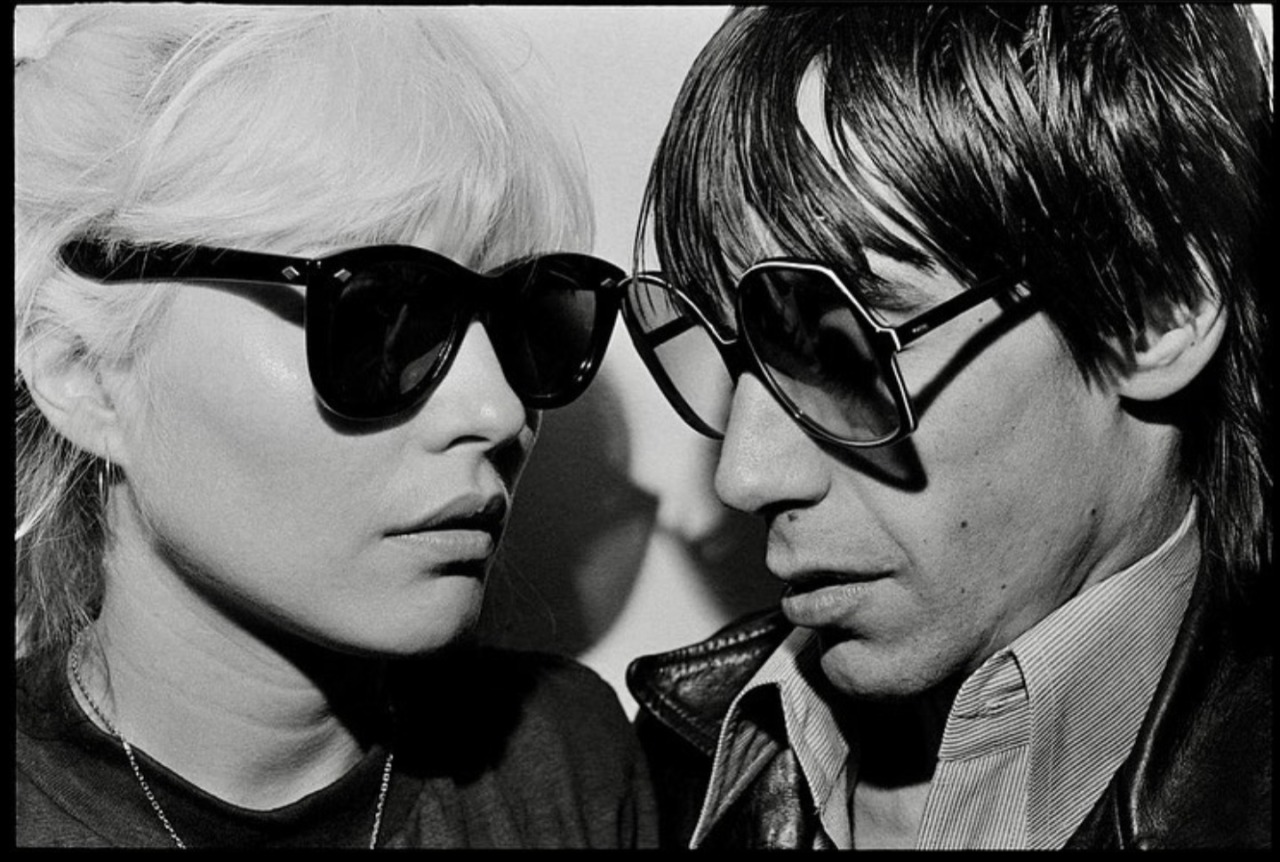 outofeverythingthisnamewasleft:Debbie Harry and Iggy Pop by Chris Stein