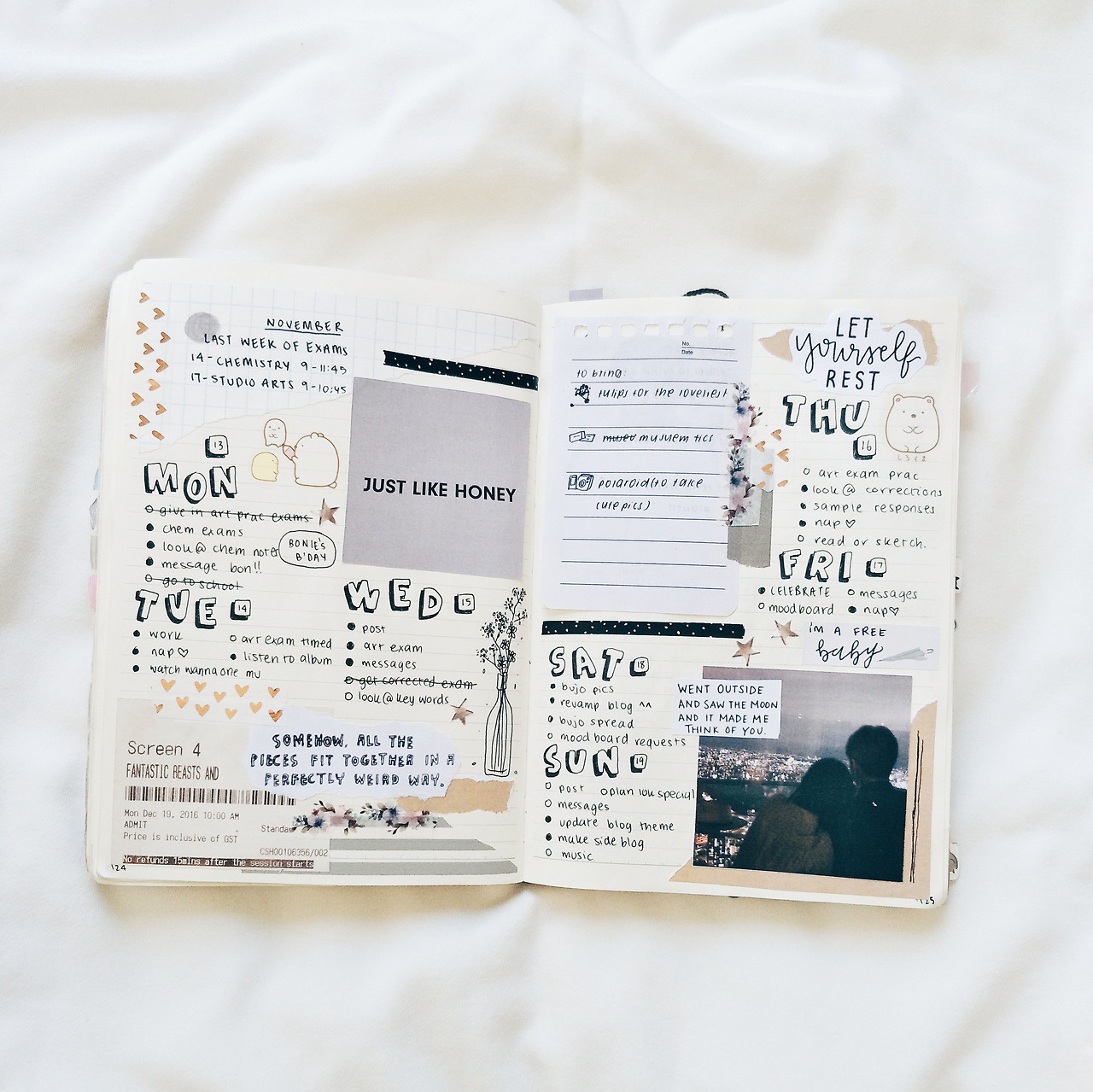 Bullet journal inspiration